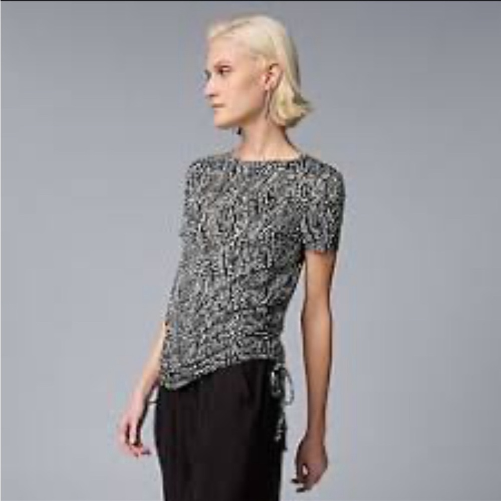 Vera Wang Short Sleeve